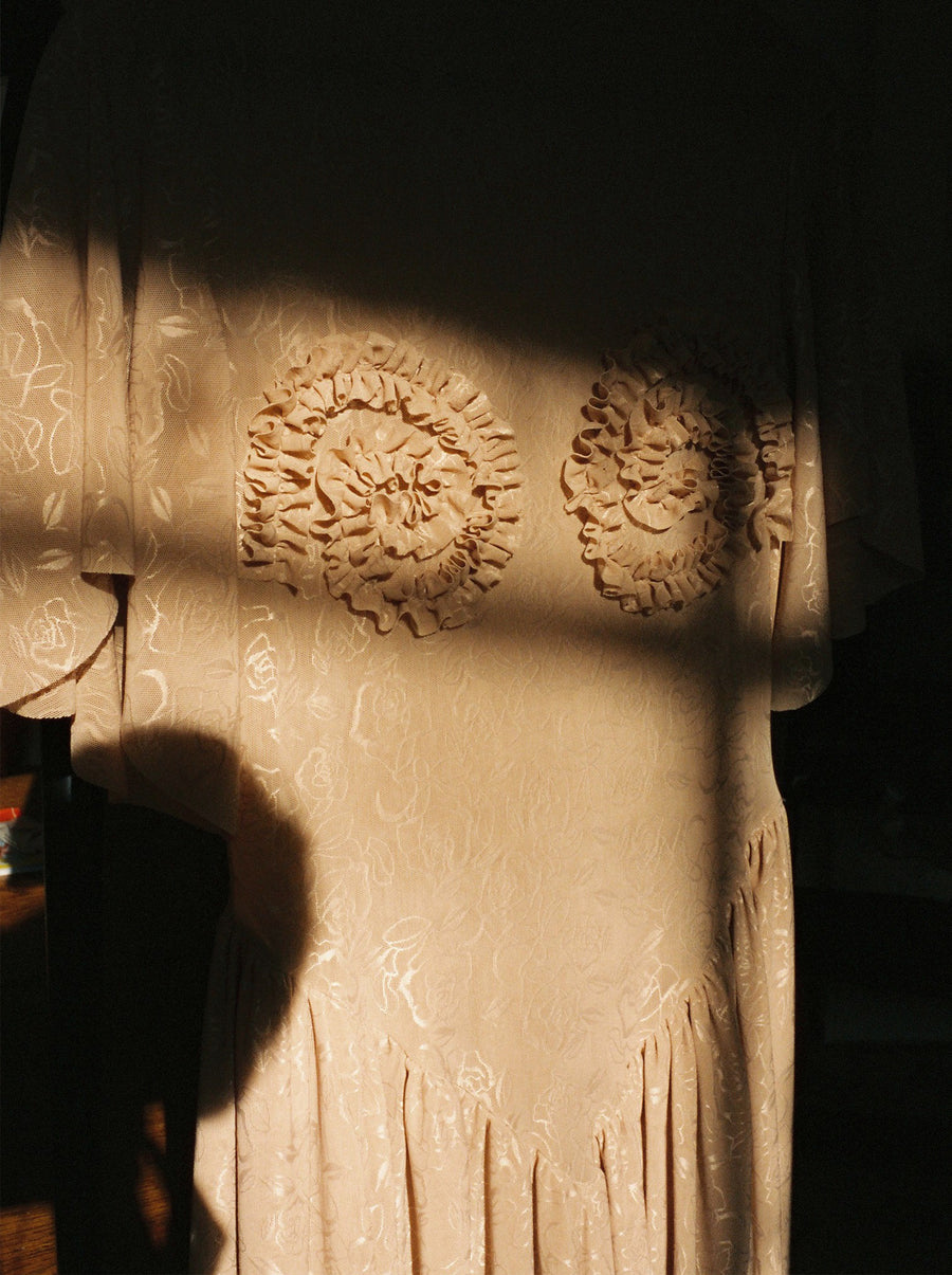 Ammonite Dress Rose