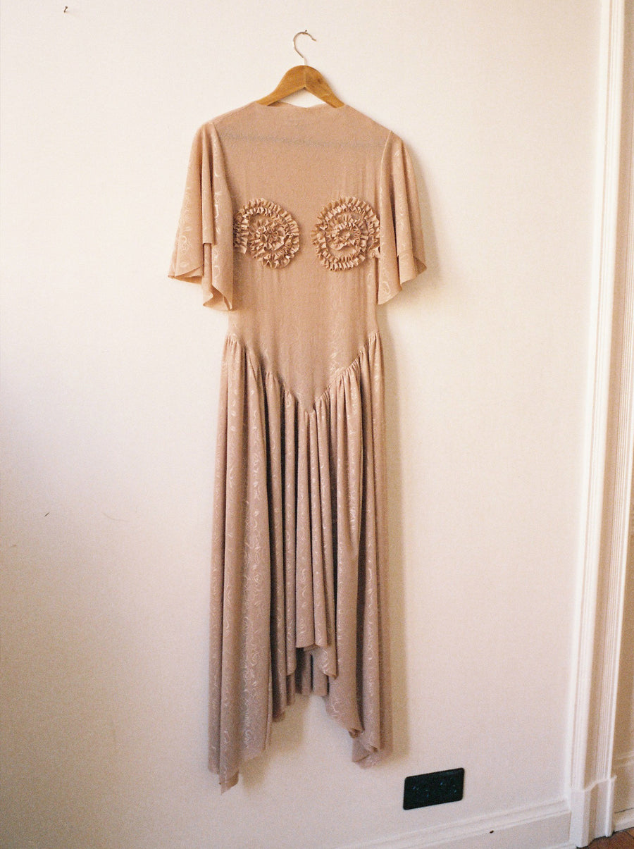 Ammonite Dress Rose