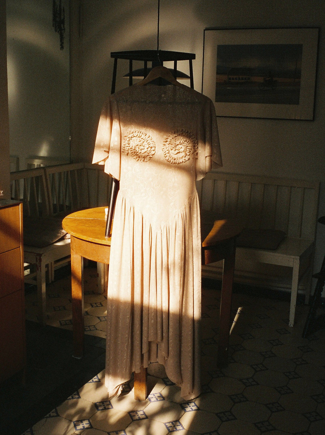 Ammonite Dress Rose